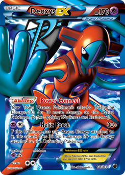 Deoxys-EX Pokemon card