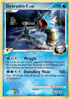 Gyarados G from Platinum