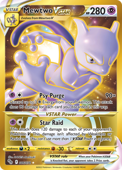 Mewtwo VSTAR from Pokémon GO