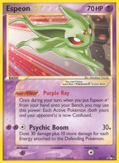 Espeon ★ from POP Series 5 Espeon ★ Pokemon card