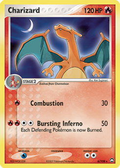 Charizard Pokemon card