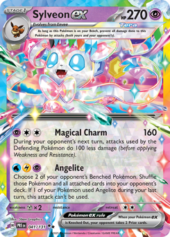 Sylveon ex from Prismatic Evolutions