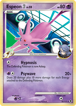 Espeon E4 from Rising Rivals