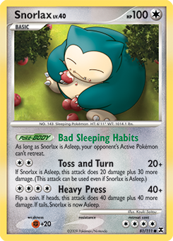 Snorlax from Rising Rivals