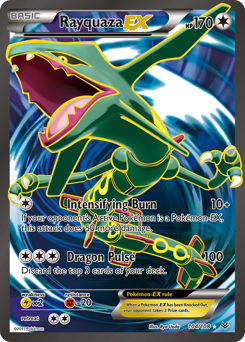 Rayquaza-EX from Roaring Skies