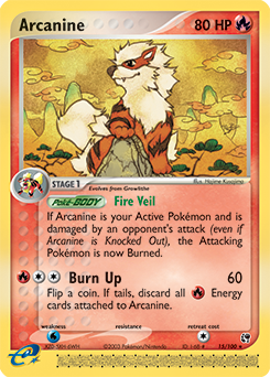 Arcanine from Sandstorm