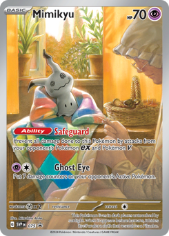Mimikyu from Scarlet & Violet Black Star Promos