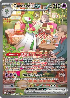 Gardevoir ex from Scarlet & Violet