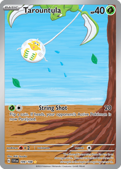 Tarountula from Scarlet & Violet Tarountula Pokemon card