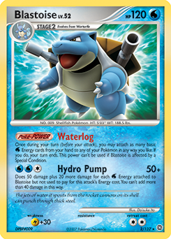 Blastoise from Secret Wonders