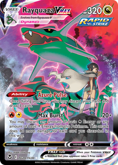 Rayquaza VMAX from Silver Tempest Trainer Gallery