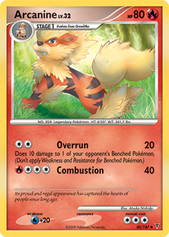 Arcanine from Supreme Victors