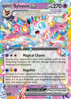 Sylveon ex from Surging Sparks