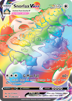 Snorlax VMAX from Sword & Shield