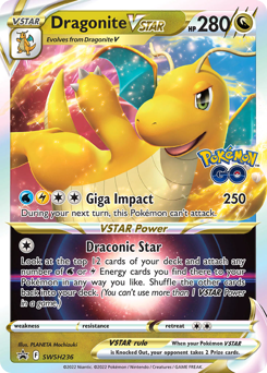 Dragonite VSTAR from SWSH Black Star Promos