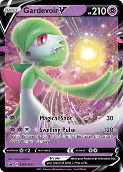 Gardevoir V from SWSH Black Star Promos