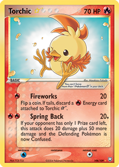 Torchic ★ Pokemon card