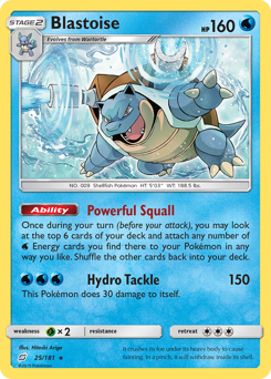 Blastoise from Team Up