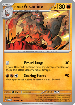 Hisuian Arcanine from Twilight Masquerade