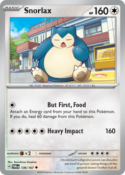 Snorlax from Twilight Masquerade