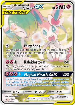 Gardevoir & Sylveon-GX from Unbroken Bonds