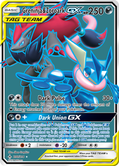 Greninja & Zoroark-GX from Unbroken Bonds