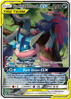 Greninja & Zoroark-GX from Unbroken Bonds