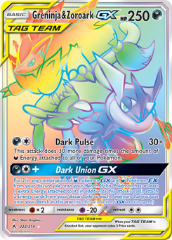 Greninja & Zoroark-GX from Unbroken Bonds