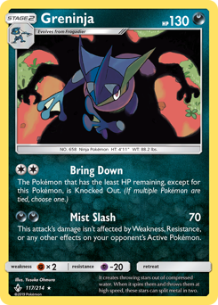 Greninja from Unbroken Bonds