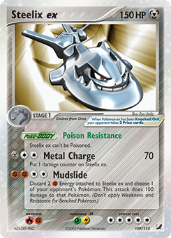 Steelix ex Pokemon card