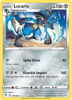 Lucario from Vivid Voltage