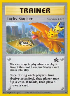 Lucky Stadium from WOTC Promos Lucky Stadium Pokemon card