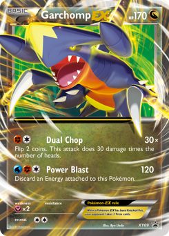 Garchomp-EX from XY Black Star Promos