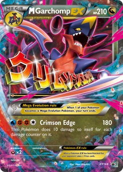 M Garchomp-EX from XY Black Star Promos
