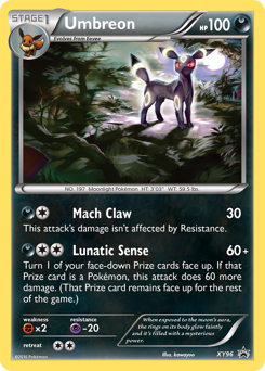 Umbreon from XY Black Star Promos