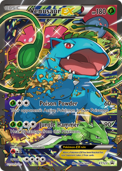 Venusaur-EX from XY Black Star Promos